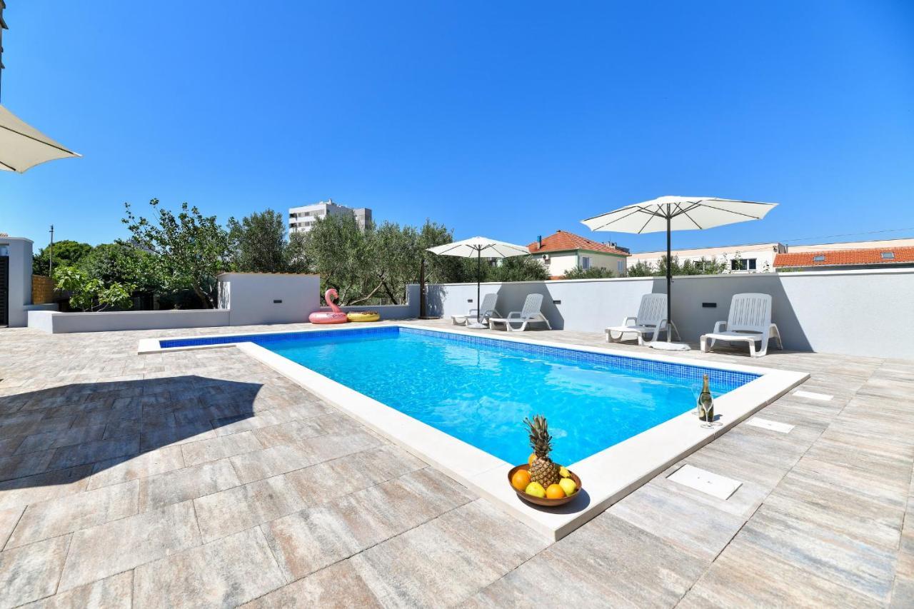 Апартаменти Pool House Luka Задар Екстер'єр фото